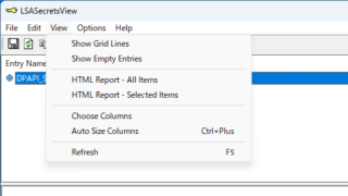 LSASecretsView