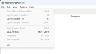 NetworkOpenedFiles