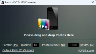 Batch HEIC to JPG Converter