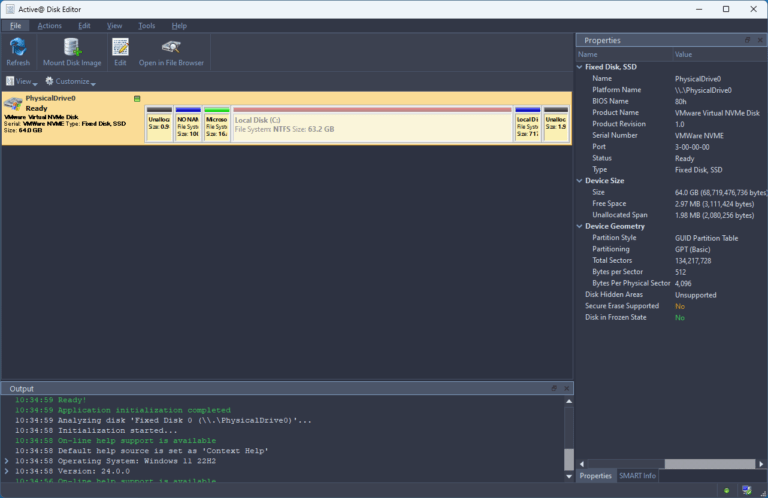 Disc Editor Active@ Disk Editor 26.1.3.0 | ダウンロードと使い方 | ソフタロウ
