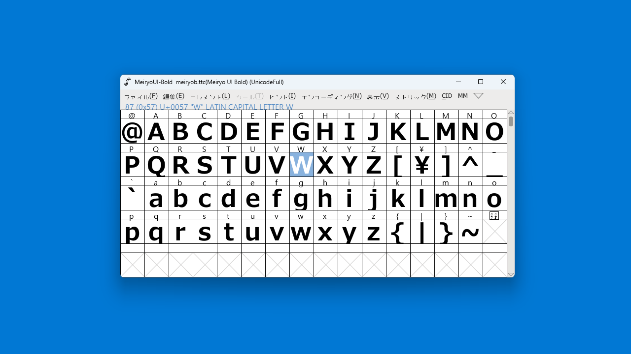 FontForge