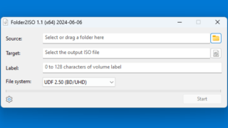 Folder2ISO
