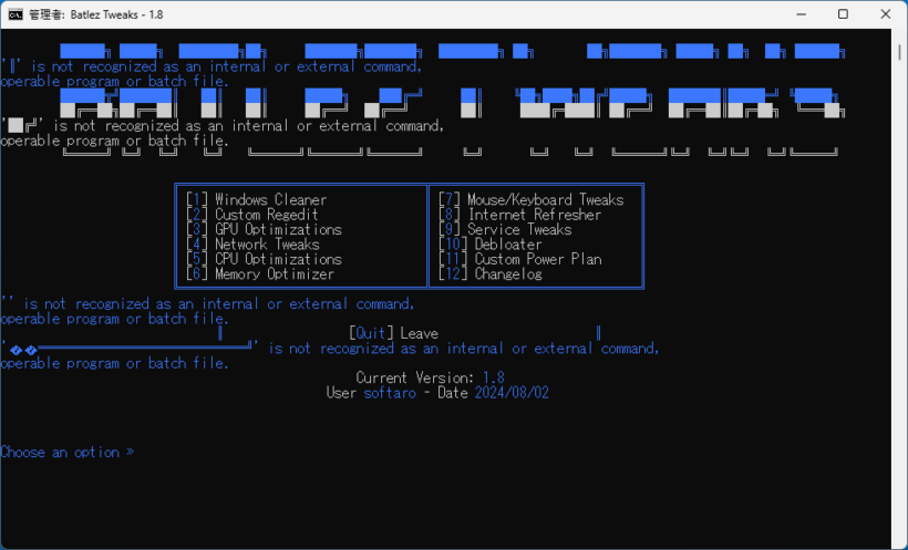 Batlez Tweaks