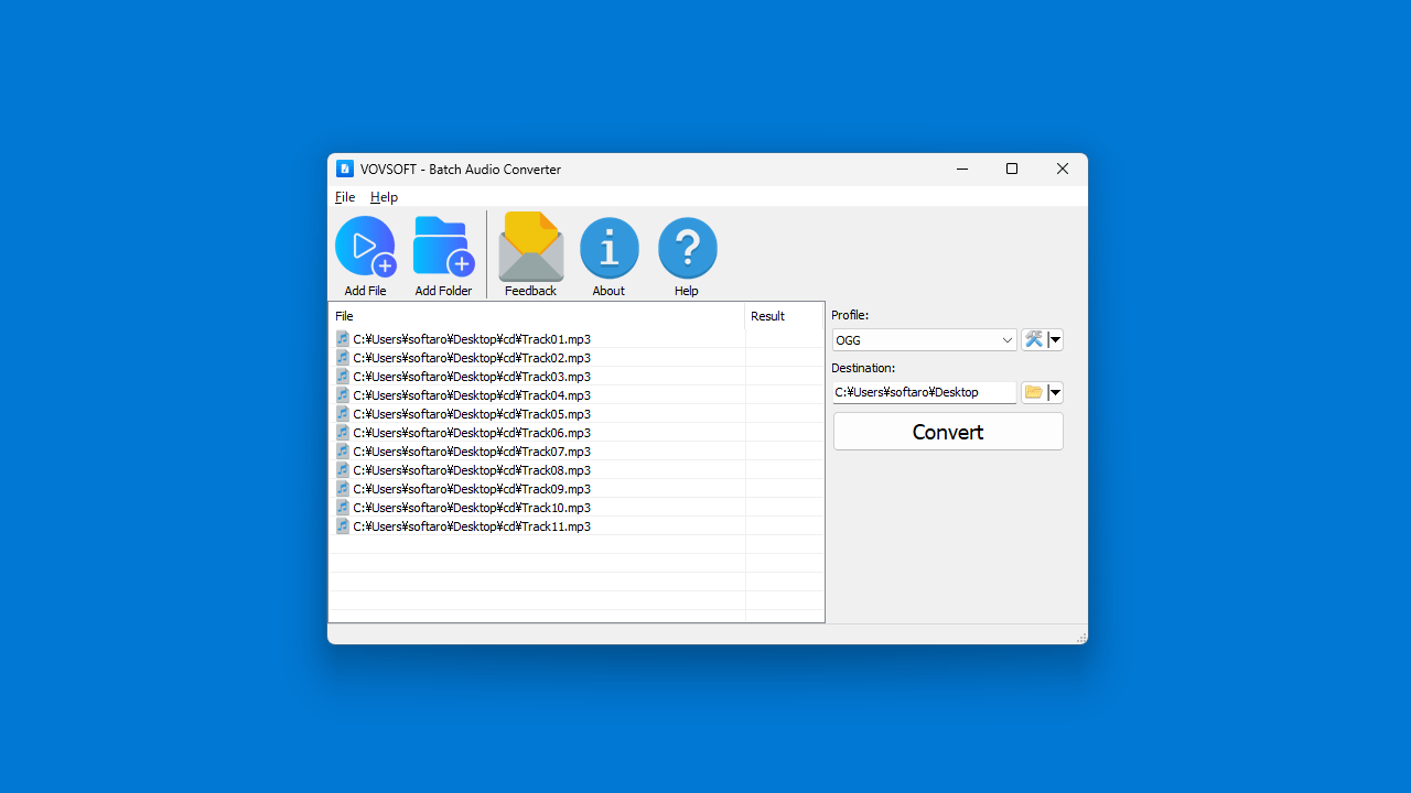 Batch Audio Converter