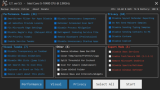 ET Optimizer