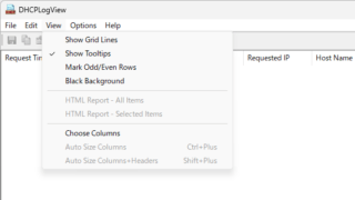 DHCPLogView