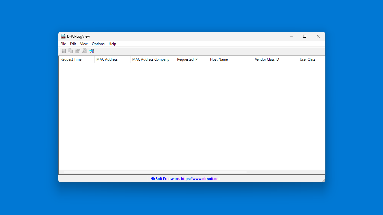 DHCPLogView