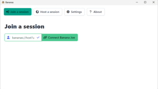 Bananas Screen Sharing