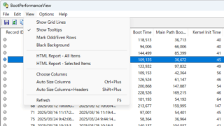 BootPerformanceView