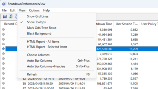 ShutdownPerformanceView