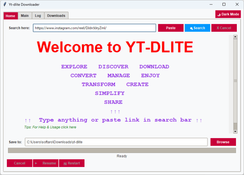 Yt-dlite