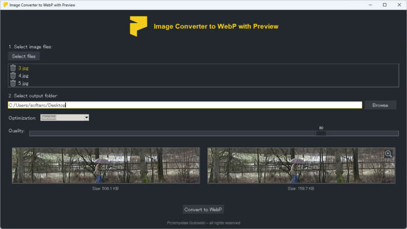 Image Converter to WebP