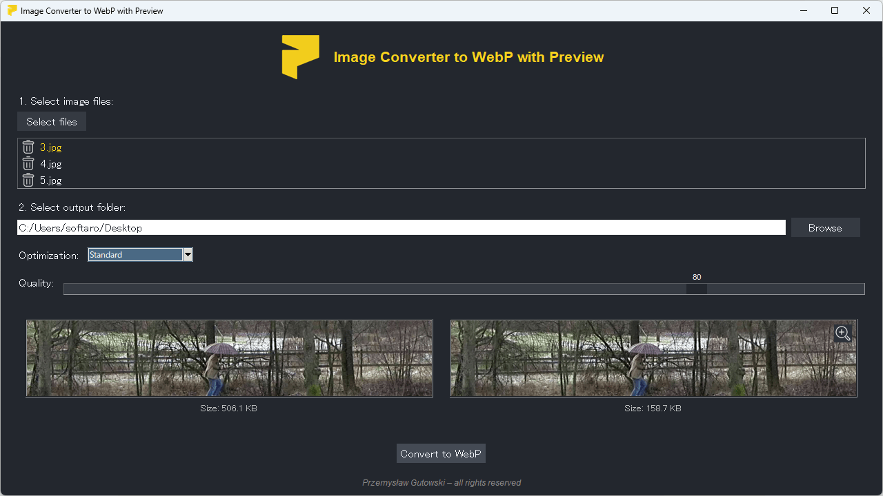 Image Converter to WebP