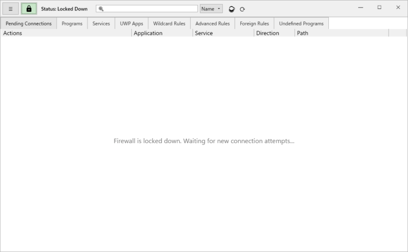 Minimal Firewall