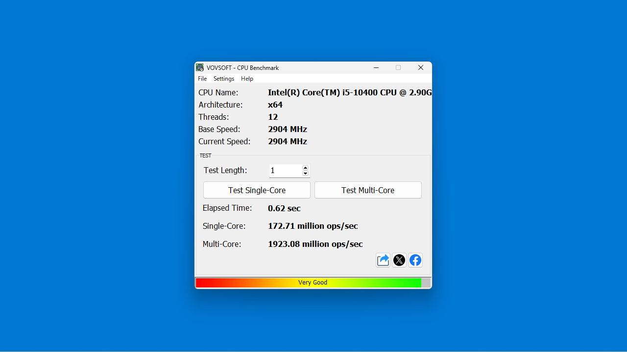 CPU Benchmark
