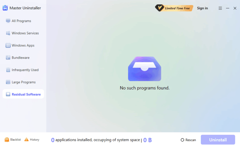 Master Uninstaller