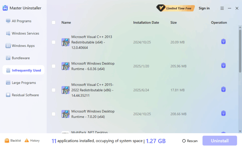 Master Uninstaller