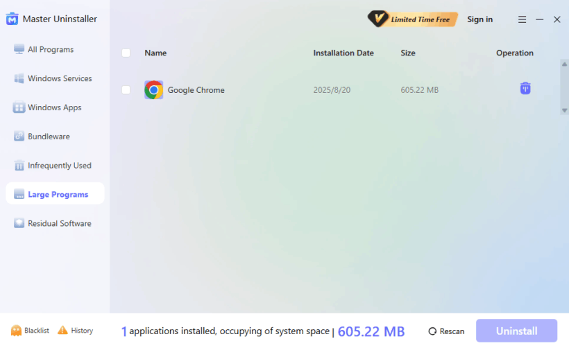 Master Uninstaller