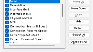 NetworkCountersWatch
