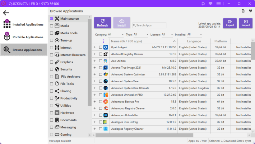 QuickInstaller