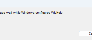 WIC for HEIC