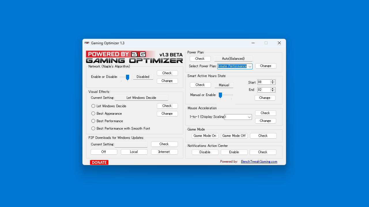 Gaming Optimizer