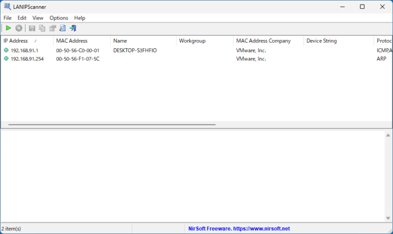 LANIPScanner 1.11 - ダウンロードと使い方 - ソフタロウ