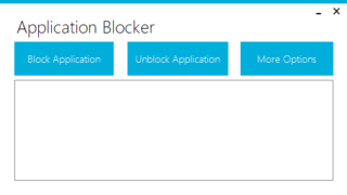 Application Blocker