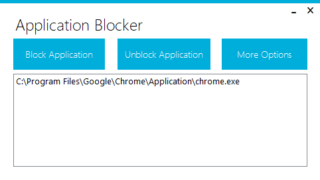 Application Blocker