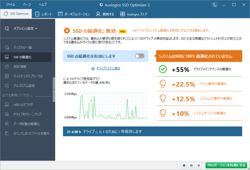 Auslogics SSD Optimizer