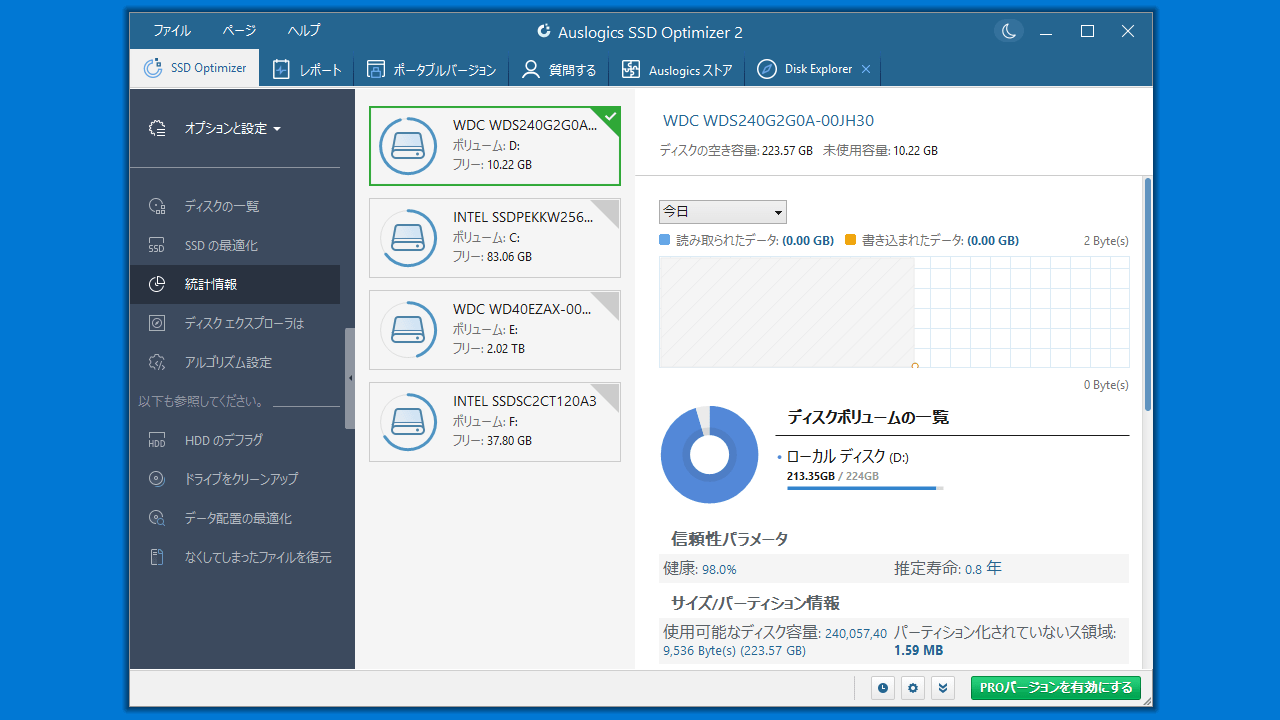 Auslogics SSD Optimizer
