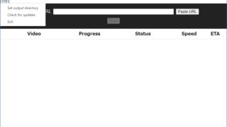 YouTube DL GUI
