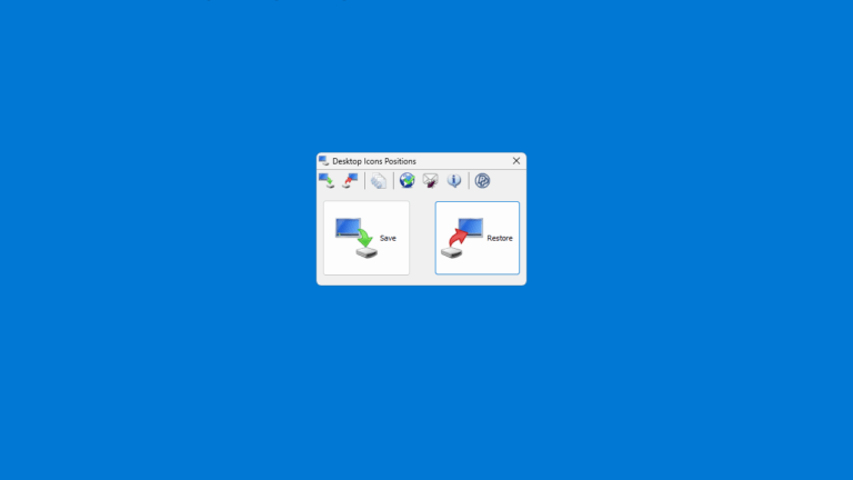 Desktop Icons Positions 1.2.0 | ダウンロードと使い方 | ソフタロウ