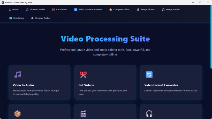 KinoFlux - Video Tools by ntxm