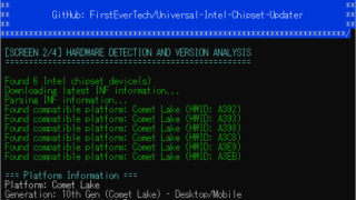 Universal Intel Chipset Device Updater