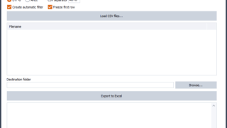 CSV to JSON SQL VCF XLS Converter