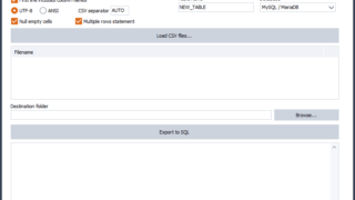 CSV to JSON SQL VCF XLS Converter