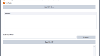 CSV to JSON SQL VCF XLS Converter
