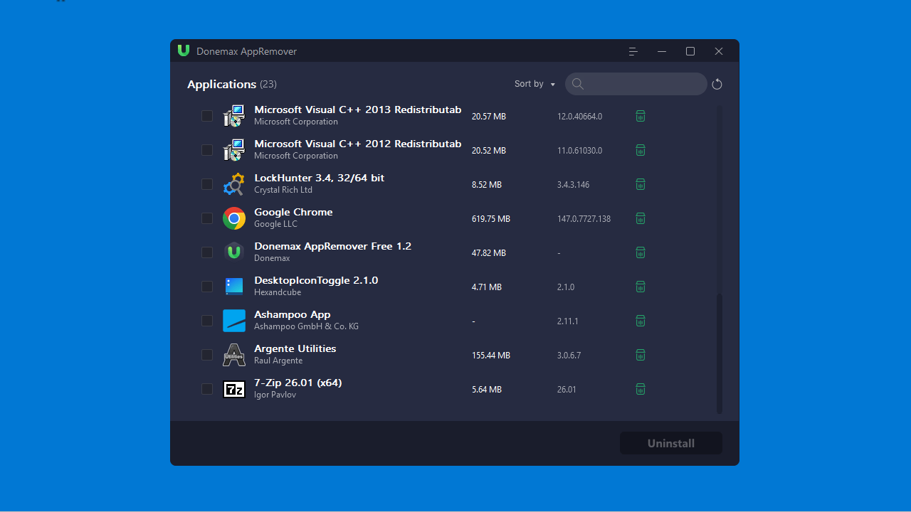 Donemax AppRemover