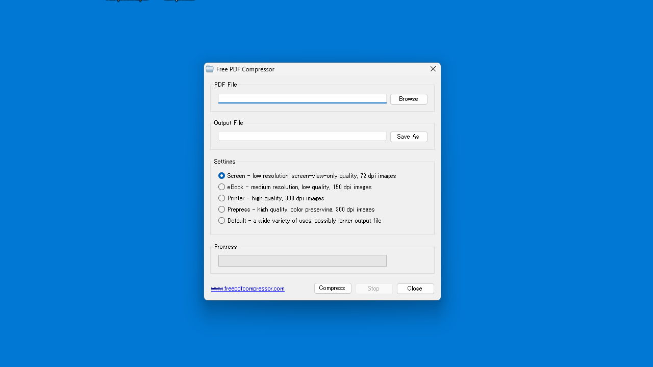 Free PDF Compressor
