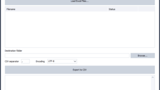 JSON VCF XLS XML to CSV Converter