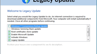 Legacy Update