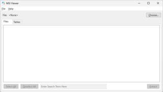 MSI Viewer