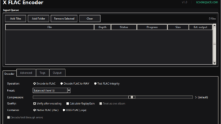 X FLAC Encoder