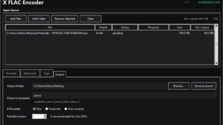 X FLAC Encoder