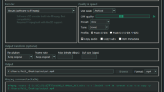 X HEVC Encoder