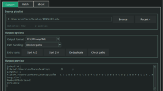 X M3U Converter