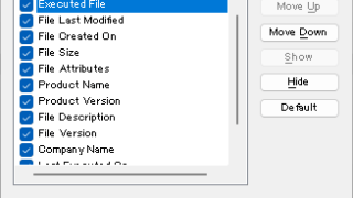 ExecutedProgramsList