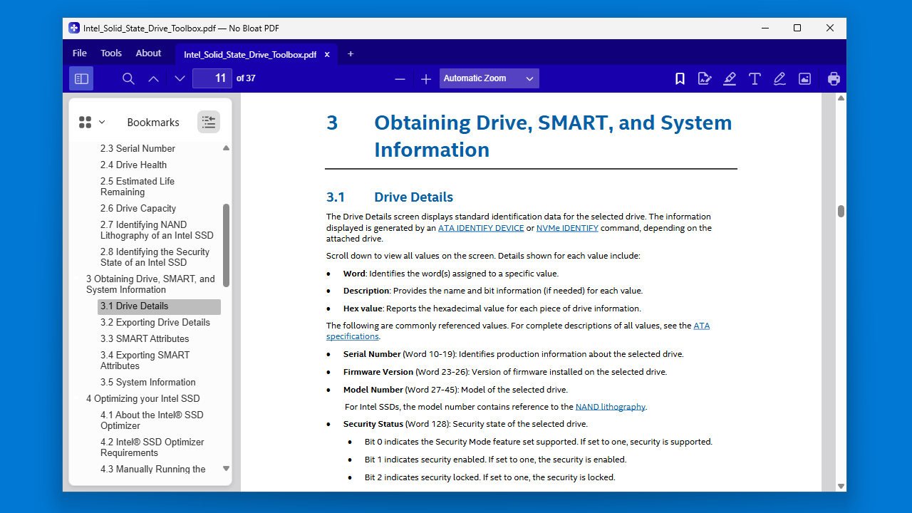 No Bloat PDF