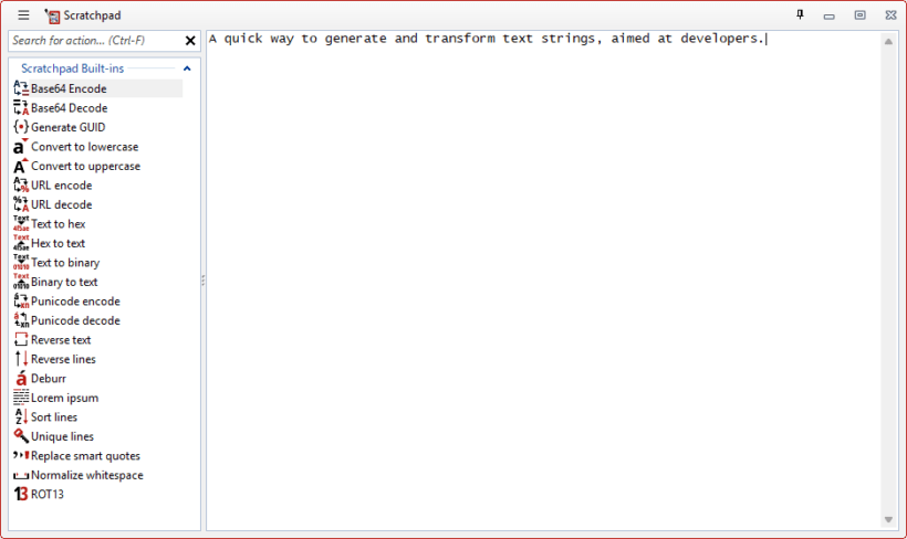 Scratchpad